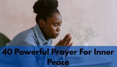 Prayer For Inner Peace