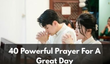 Prayer For A Great Day