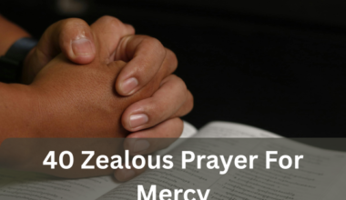 Prayer For Mercy