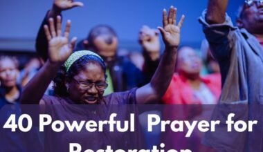 Prayer for Restoration