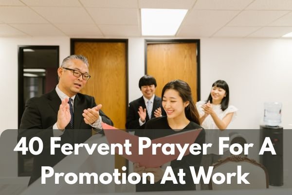 Prayer For A Promotion At Work
