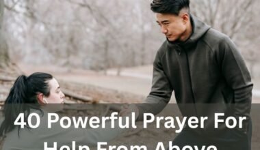 Prayer For Help From Above