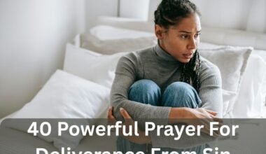 Prayer For Deliverance From Sin