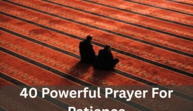 Prayer For Patience