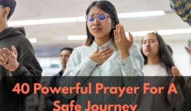 Prayer For A Safe Journey