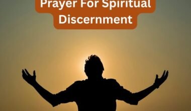 Prayer For Spiritual Discernment