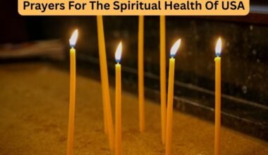Prayers For The Spiritual Health Of USA