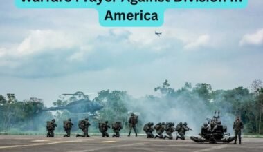 Warfare Prayer Against Division In America